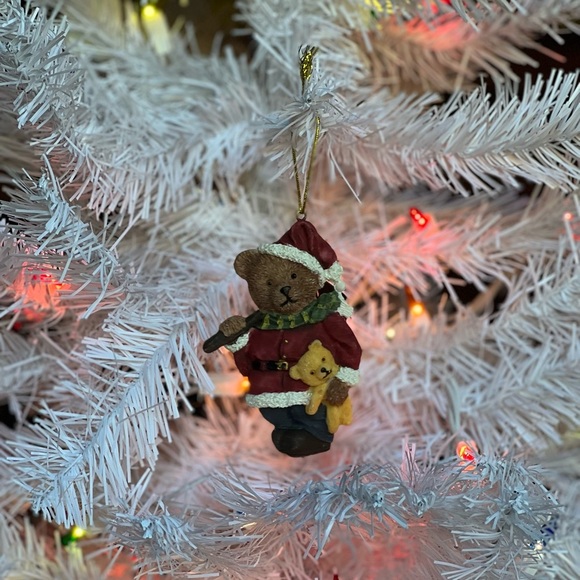 Vintage Teddy Bear Christmas Tree Ornament - Picture 4 of 5
